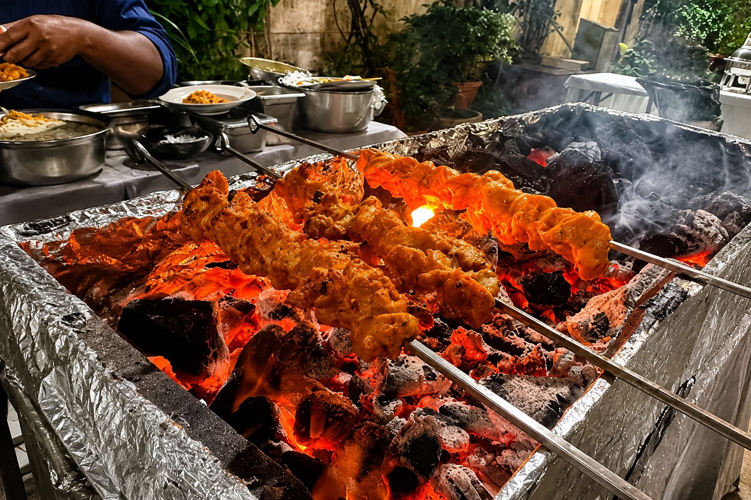 wedding catering food