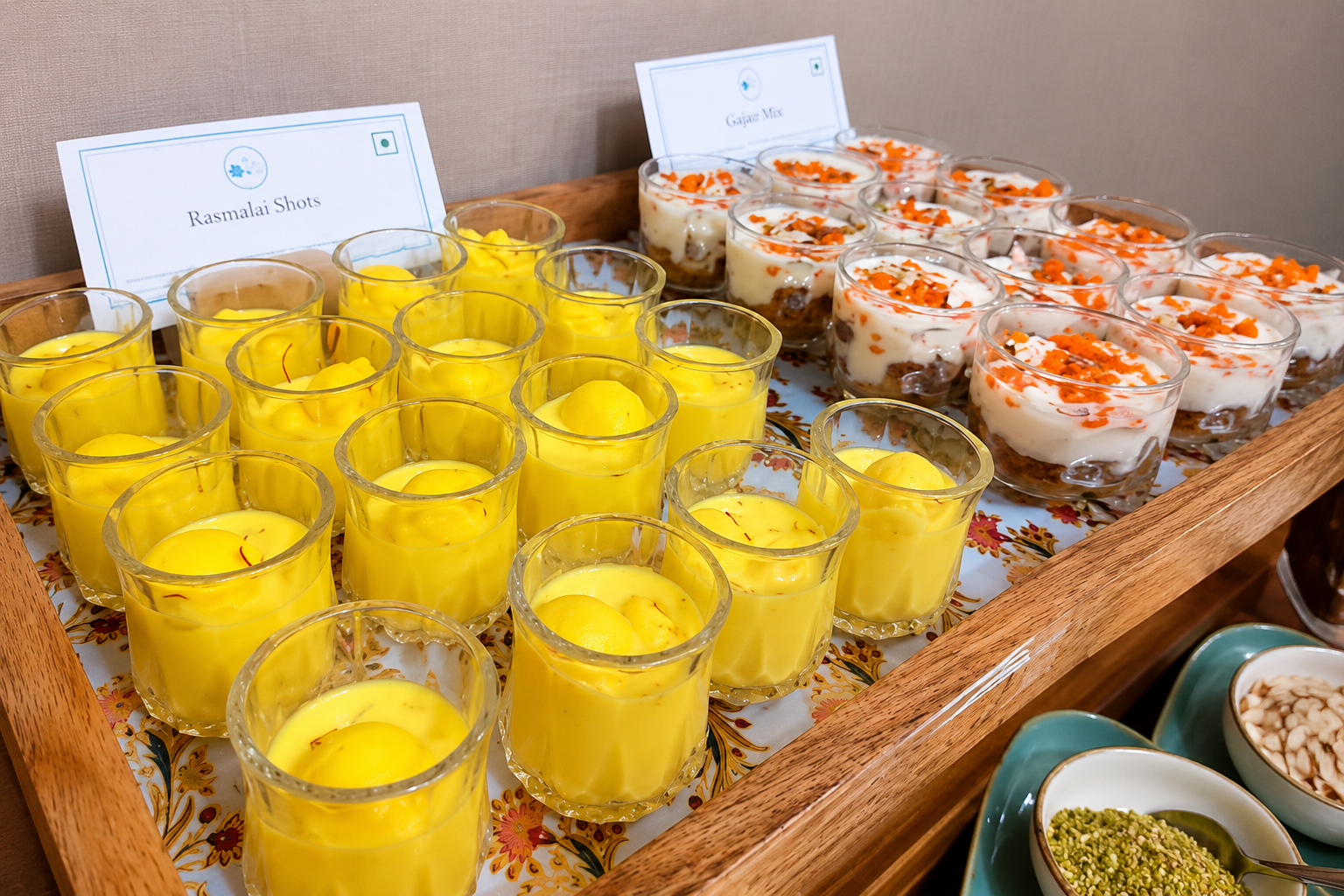 rasmalai shots
